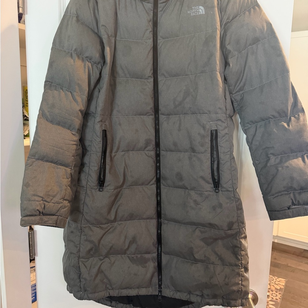 The North Face Women's Charcoal Puffer Jacket